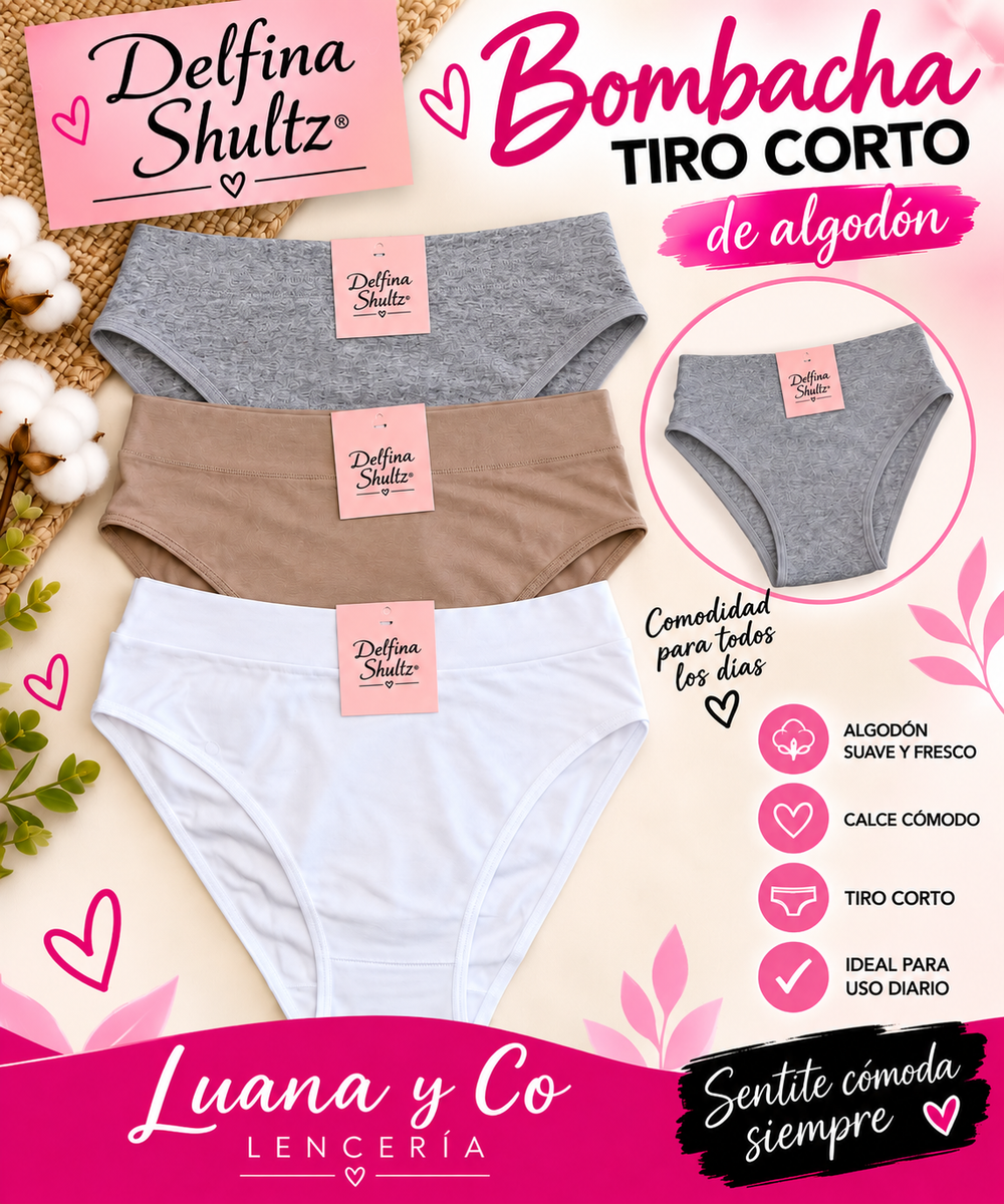 BOMBACHAS TIRO CORTO DELFINA SHULTZ