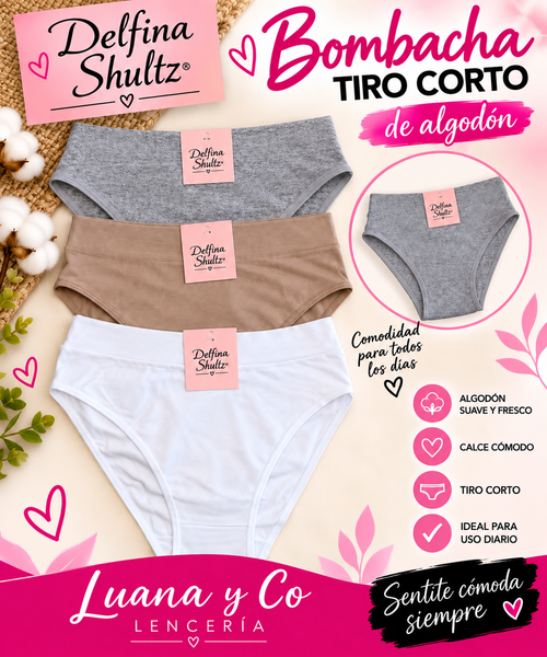 BOMBACHAS TIRO CORTO DELFINA SHULTZ