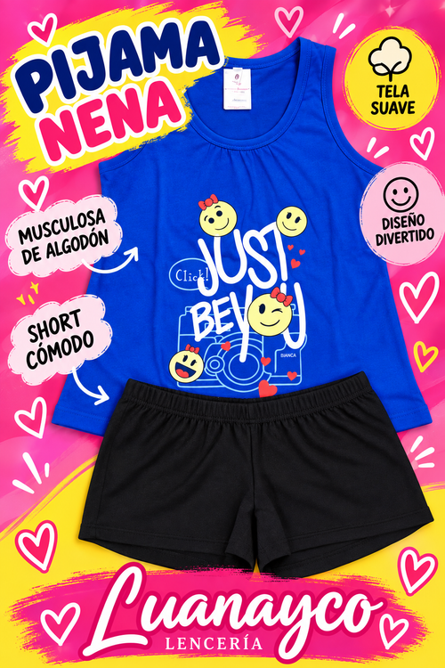 PIJAMA NIÑA VERANO