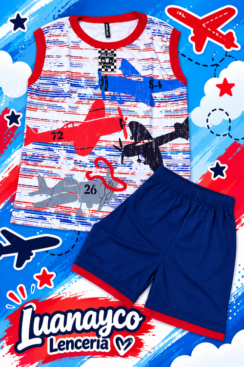 PIJAMA NIÑO VERANO