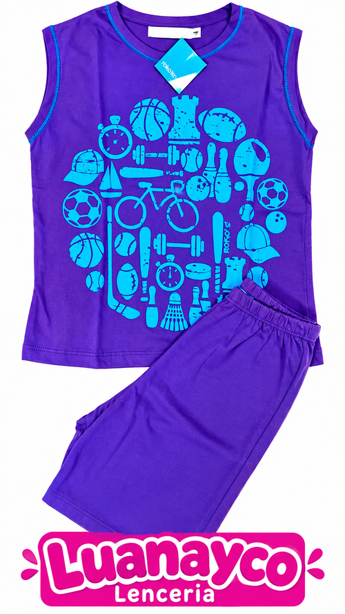PIJAMA NIÑO VERANO