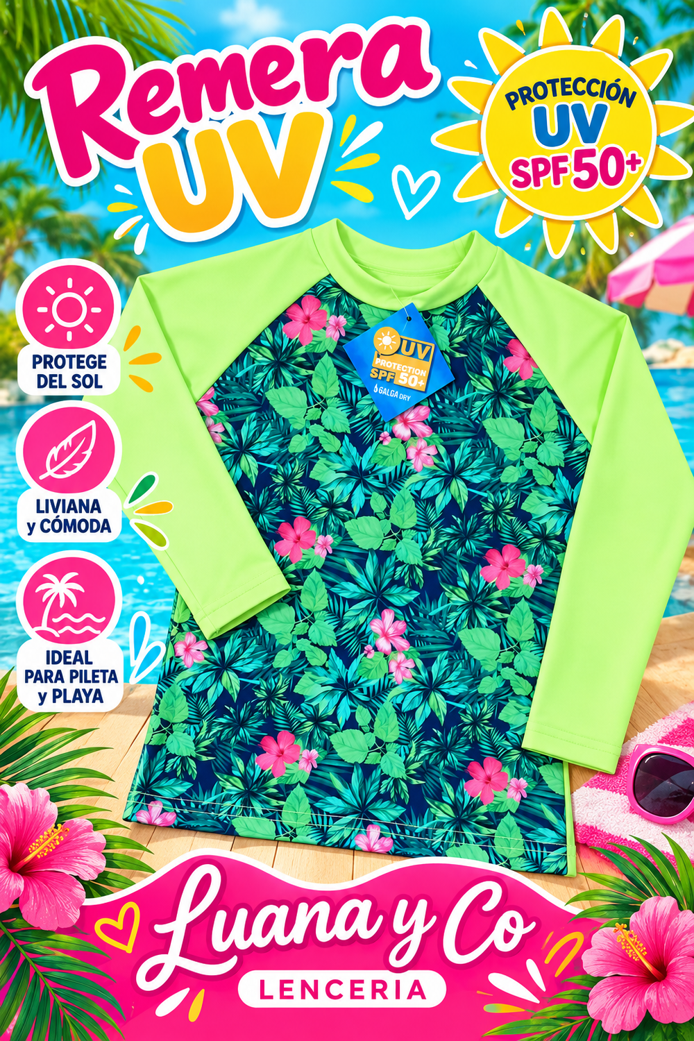 REMERA MANGA LARGA POTECCION UV.