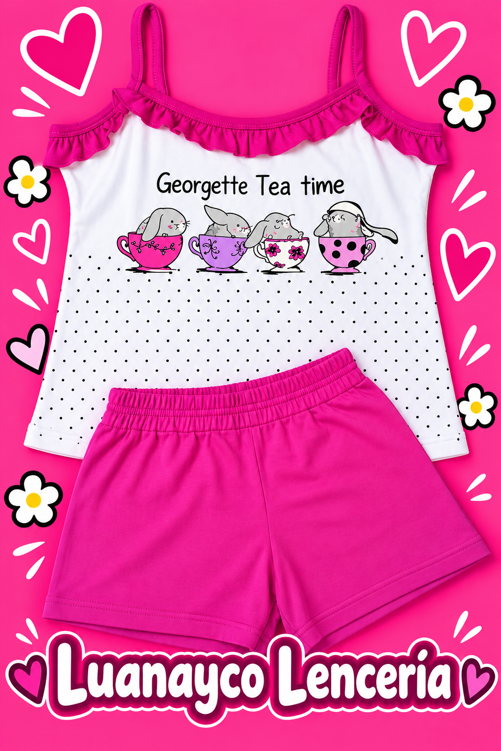 PIJAMA NIÑA VERANO